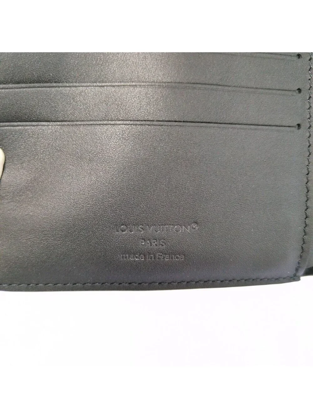 Louis Vuitton LV Aerogram foldedwallet Black Wallet